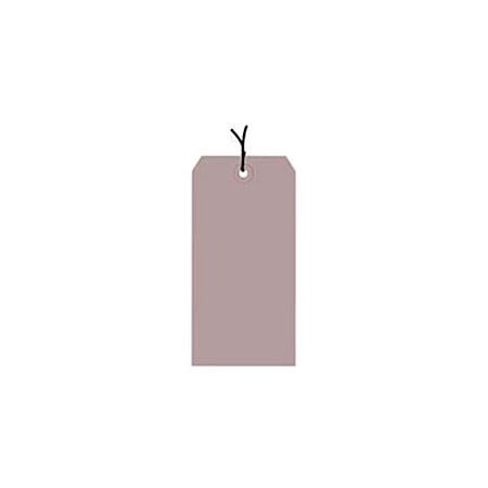 Box Packaging Shipping Tag Pre Strung No 5 4-3/4L x 2-3/8W Gray 1000/Pack G11052F